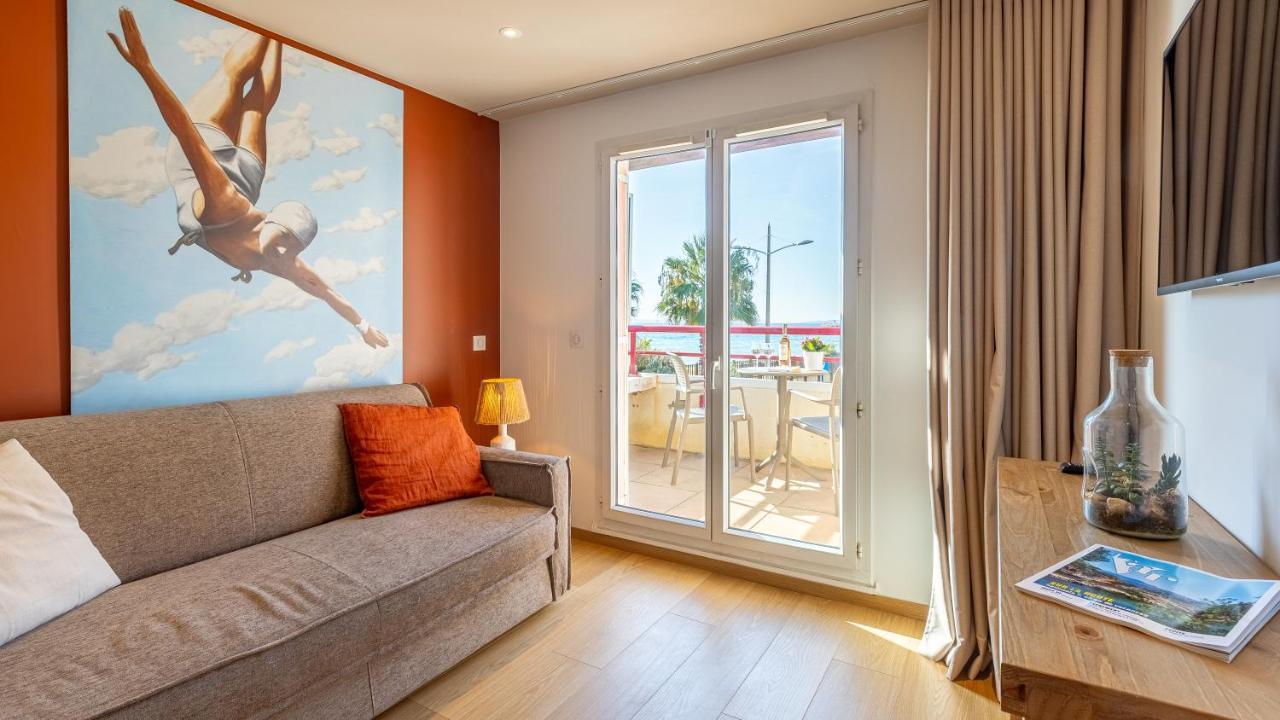 Kaliope Hotel & Residence By Oustal Del Mar Le Lavandou Exteriör bild